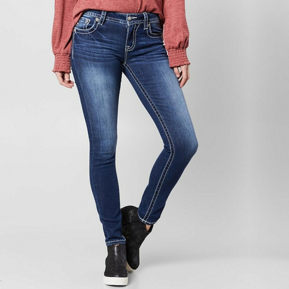 Miss Me Denim - B2G1 Miss Me Signature Skinny Cross Bling Jeans